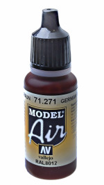 Model Air: 17 ml. German red brown