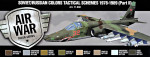 Paint Set Air Soviet/Russian colors Tactical Schemes 1978-1989 (Part II), 8 pcs