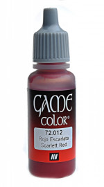 Game Color 001: 17 ML. Scarlet red
