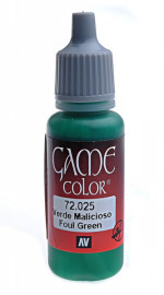 Game Color: 17 ML. Four green