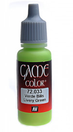 Game Color: 17 ML. Livery green