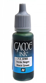 Game Color, Inky Black Green 17ml.