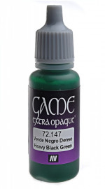 Game Color Extra Opaque 17ML. 147-Heavy black green