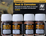 Pigments set - Rust & Corrosion, 4 pcs