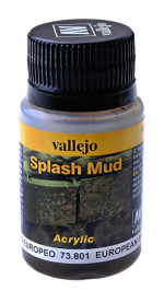 European splash mud, 40 ml. (Acrylic)