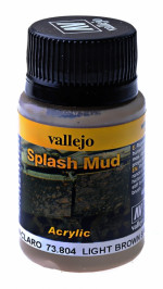 Light brown splash mud, 40 ml. (Acrylic)