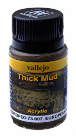 European mud, 40 ml. (Acrylic)