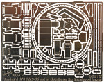 Photoetched set of details on an interior for 178 AMD-35 type 2 (ICM model kit)