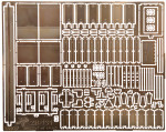 Photoetched set of details for ZiL-131 basket of truck (ICM)