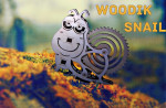 Mechanical 3D-puzzle "Woodik Snail"