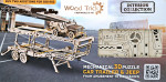 Mechanical 3D-puzzle "Car trailer & Jeep"