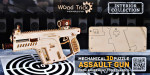 Mechanical 3D-puzzle "Assault rifle"
