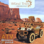 Mechanical 3D-puzzle "Quadrocycle ATV"