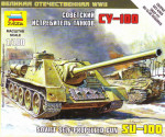 Soviet tank destroyer "Su-100"