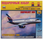 Gift set of the Sukhoi Superjet 100 Airliner