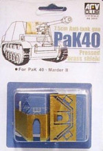 Фототравленные детали для модели PAK40