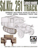 Sdkfz251 TRACK THE LATEST TYPE  (WORKABLE)