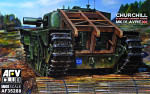 Танк Churchill MK IV Avre с несущей рамой