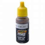Акриловая краска AMMO A-MIG-0900: Темно-желтая теневая