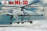 Пластиковая модель вертолета Миля Ми-10