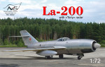 Истребитель Ла-200 с радаром "Toriy"