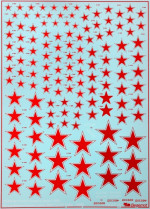 Декаль: Опознавательные знаки ВВС СССР, образца 1955 г.