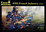 Французская пехота, 1914 г., I МВ