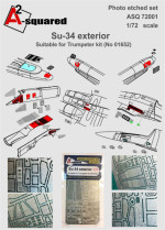 Фототравление: элементы экстерьера Су-34