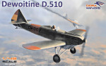 Истребитель D.510 Spanish civil war