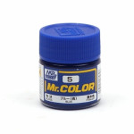 Краска эмалевая "Mr. Color" синяя, 10 мл