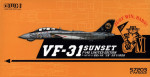 Истребитель-перехватчик US Navy F-14D VF-31 «Прощальный полет»
