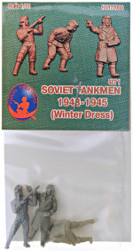 Советские танкисты (зимняя униформа) 1943-1945, набор 1