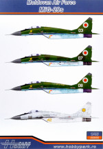 Декаль ВВС Молдавии для самолета МиГ-29с