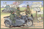 BMW R12 with sidecar, military version
