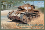 Шведский легкий танк Stridsvagn M/40L