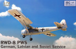 Учебно-тренировочный самолет RWD-8 PWS (немецко-латышская служба)
