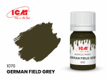 Акриловая краска ICM, немецкий полевой серый
