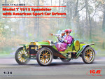 Модель T 1913 Speedster с американскими авто спортсменами