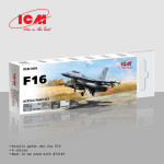 Набор акриловых красок для истребителя F-16