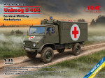 Немецкий военный санитарный автомобиль Unimog S 404