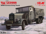 Германский армейский грузовик Typ LG3000 ІІ МВ
