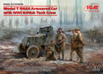Бронеавтомобиль RNAS Model T с британским танковым экипажем (Первая мировая война)