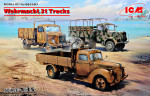 3-т грузовые автомобили Вермахта (V3000S, KHD S3000, L3000S)