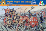 Английские рыцари и лучники