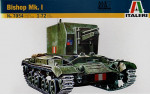Масштабная модель самоходной-артиллерийской установки Бишоп (Bishop) Mk.I
