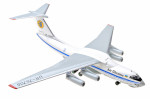 Военно-транспортный самолет Ил-76 авиалинии Украины (Борт 76705)