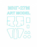 Маска для модели самолета МиГ-27 Д/М (Art Model)