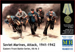 Морские пехотинцы, атака, 1941-1942 гг. Восточный фронт, набор 3