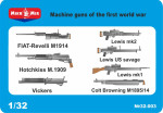 Пулеметы времен первой мировой войны