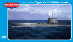 Немецкая подводная лодка XVIIB Walter